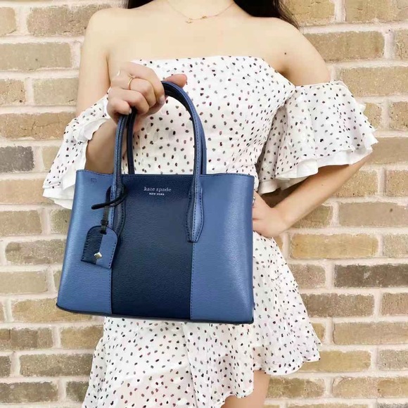 Kate Spade ♠️ Satchel & Crossbody blue - Picture 3 of 4